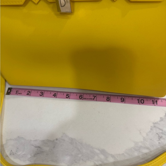 Yellow Designer Handbag - Picture 7 of 9
